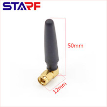 STARF 5cm length 2dbi 433Mhz 315Mhz Right angle SMA Male Rubber Duck Antenna